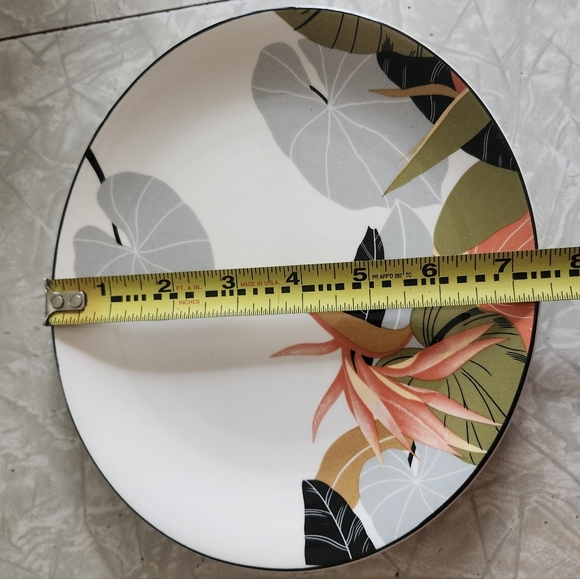 Sango Larry Laslo Collection Maui 2 Salad Plate Vintage 1986 8.5 Inches - Picture 6 of 7